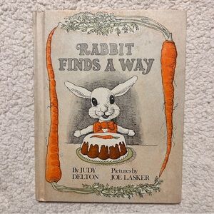 Vintage Rabbit Finds a Way Children’s Book by Judy Delton copyright 1975
